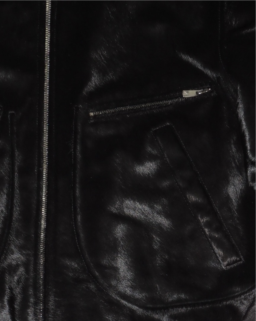 NO MAINTENANCE - AERO LEATHER JACKET - CANNABIS